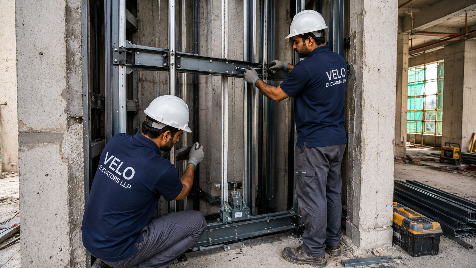 New elevator installation